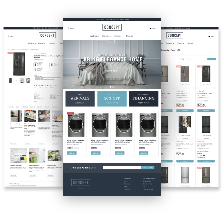Responsive Platform Hero Image Responsive Platform Thumbnails